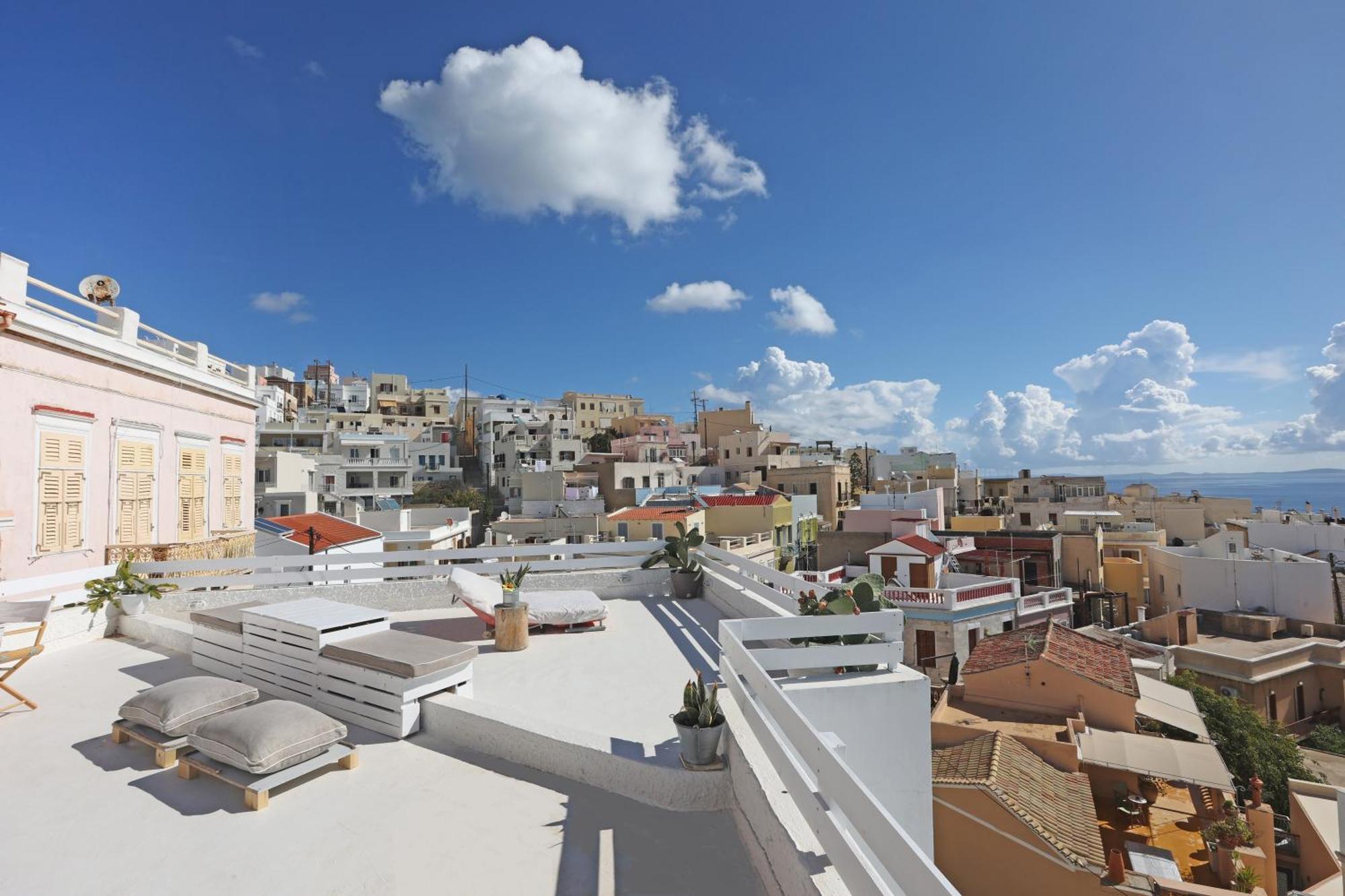 San Nikolas View Guest House Ερμούπολη Εξωτερικό φωτογραφία