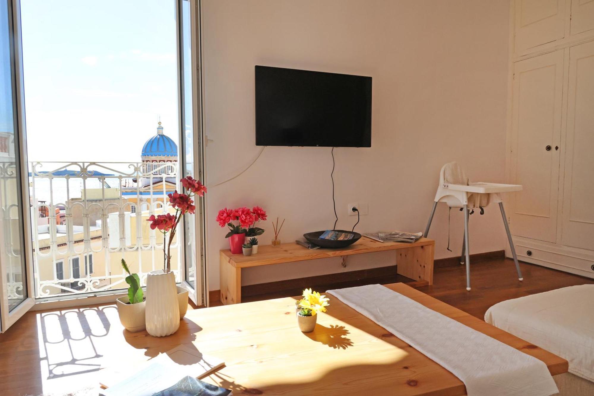 San Nikolas View Guest House Ερμούπολη Εξωτερικό φωτογραφία